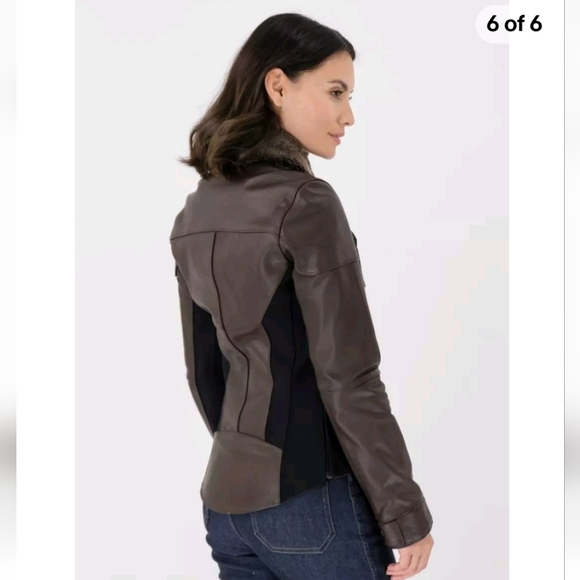 New Knox Leather Women's Motorcycle Protective Jacket 8 XS Gorgeous MSRP $850 - Picture 2 of 15